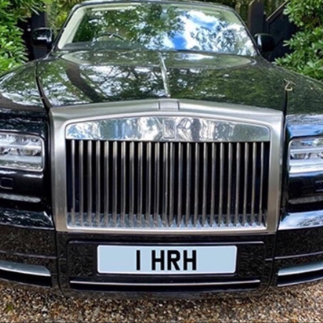 Cherished DVLA car number plates 1 HRH sells at over £100,000 | R4V ...